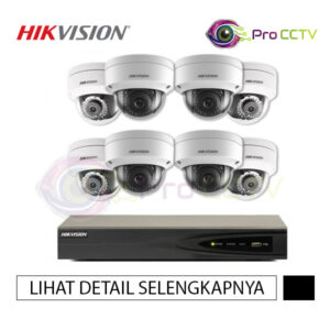 Paket CCTV Hikvision 8 Channel Ultimate IP